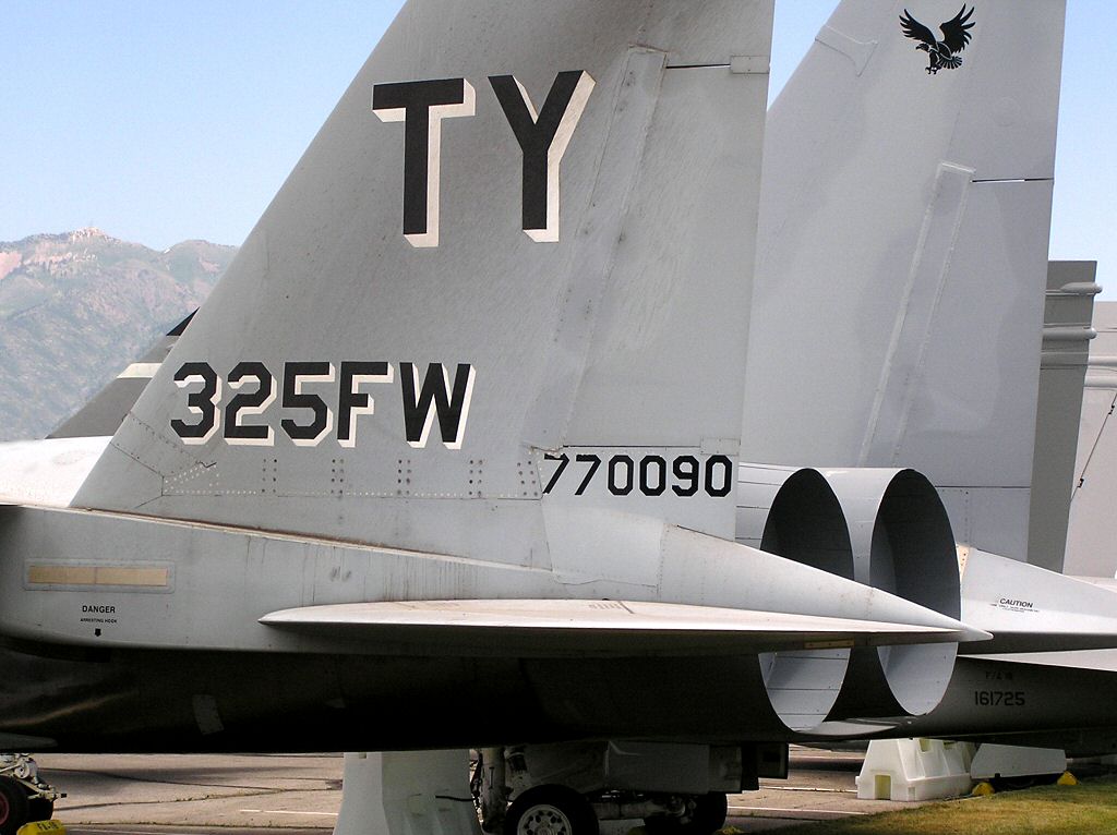 USAF McDonnell Douglas F-15 Eagle air superiority jet fighter
      
