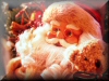 click here to see Father Christmas hoilday season photographic wallpaper