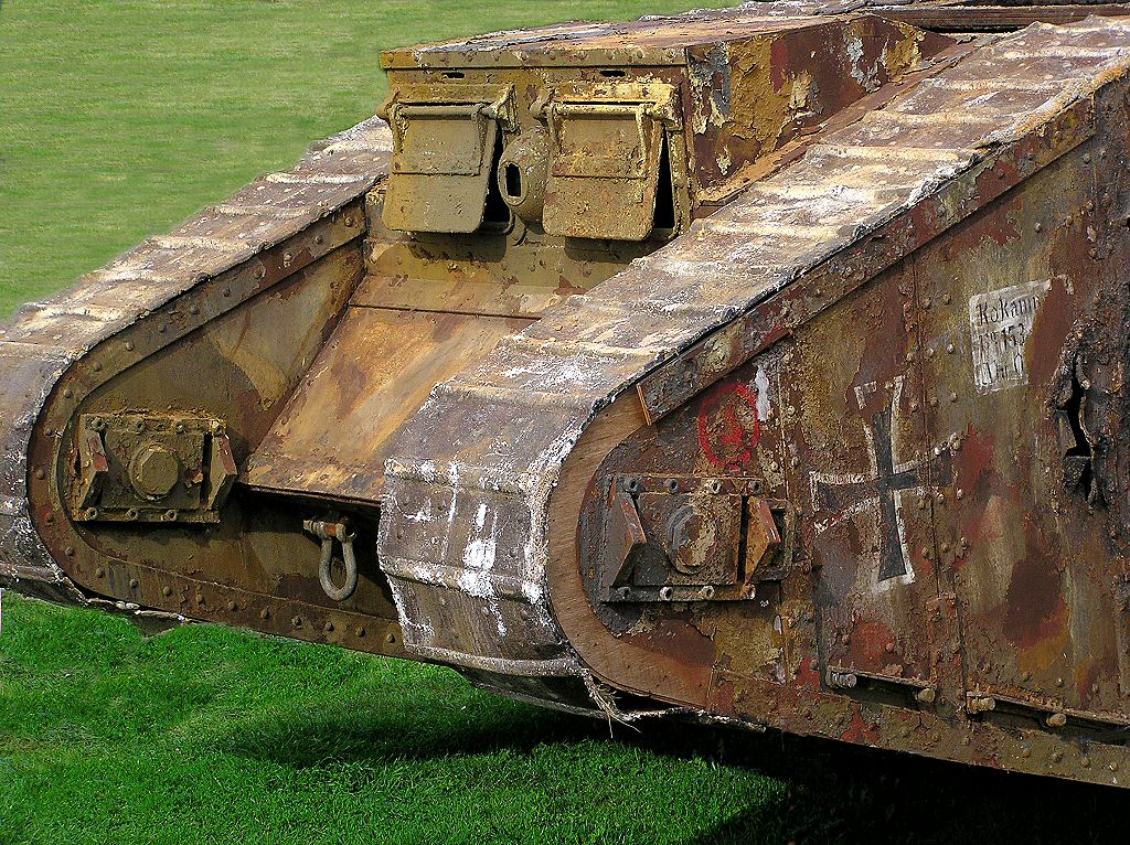 British World War One 1914 - 1918 Mark I to Mark IV tanks