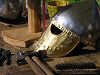 Military History - Viking full face armoured helmet with out horns