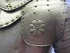 A Knight's breast plate and armoured shoulder