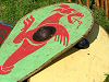 1066 Norman Calvery dragon design long shield used at the Battle of Hastings 
