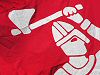 1066 Battle of Hastings flag with a Norman Warrior holding a battle axe